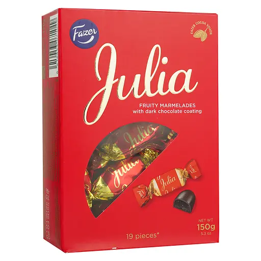 Шоколадні цукерки Fazer Джулія з мармеладом 150 г - фото 2