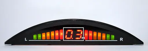 Паркувальний радар Falcon 2616 black-4 датчика - фото 6