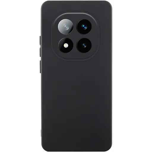 Чехол Lakshmi Silicone Cover Full Camera AAA для Xiaomi Redmi Note 14 Pro 4G Черный/Black