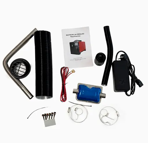 Обігрівач Webasto автономний дизельний CARWIN 8 кВт (12В24В220В) з LCD-дисплеєм та пультом ДК - фото 8