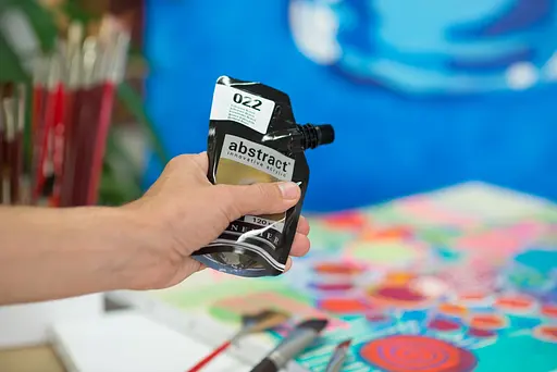 Акрилова фарба Sennelier Abstract, 120 мл, Переливчастий бронзовий (Iridescent Bronze) - фото 5