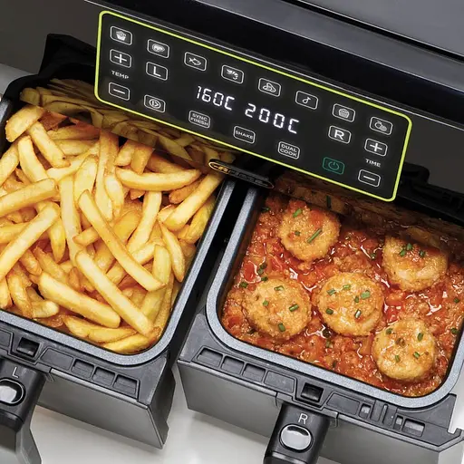 Мультипечь Ariete Air Fryer Dual 4623/00 (00C462300AR0) [138062] - фото 8