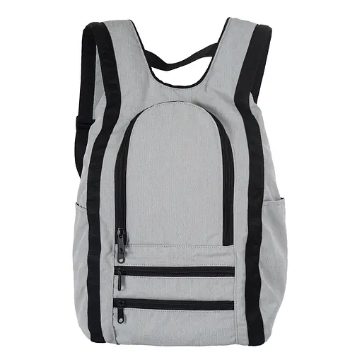 Рюкзак-антивор OOLOO Капля 45х27х14 см, пепельно-серый 602/700