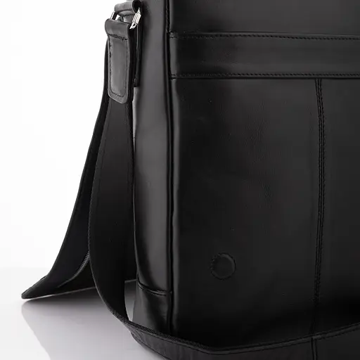 Чоловіча шкіряна сумка Newery 36х27х9,5 см sum0023178 - фото 3