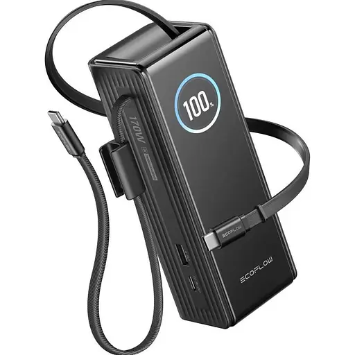 Внешний аккумулятор EcoFlow RAPID 25000mAh Black (EF-RAPID25K100W-B-EU) [139814] - фото 2