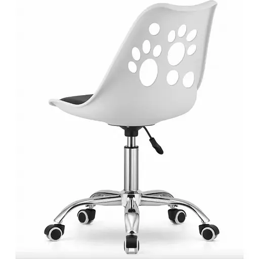 Офисное кресло Leobert Print бело-черный - фото 3