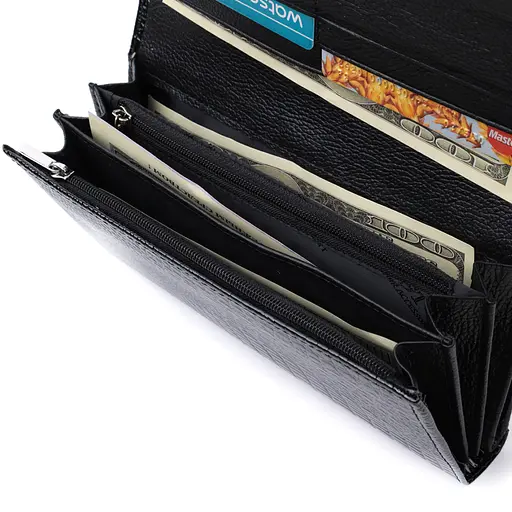 Жіночий шкіряний гаманець ST Leather 18.5х9.5х3.5 см acs0029400 - фото 8