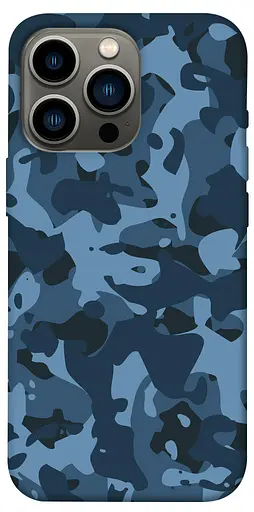 TPU чохол Синій камуфляж - фото 1