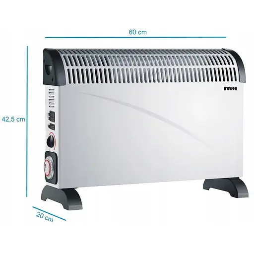 Конвекторний обігрівач N'oveen Turbo Fan Timer CH-6000 2000W - фото 3