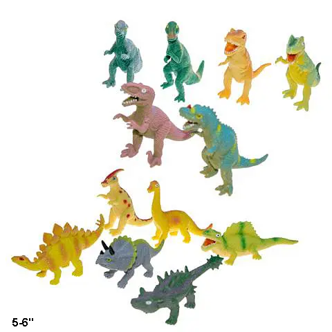 Фигурка Динозавр, Гонконг, тянучка, 5-6 дюймов, A044P