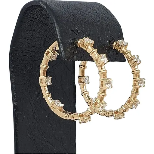 Золоті сережки Імперія золота з фіанітами. СВ1446И