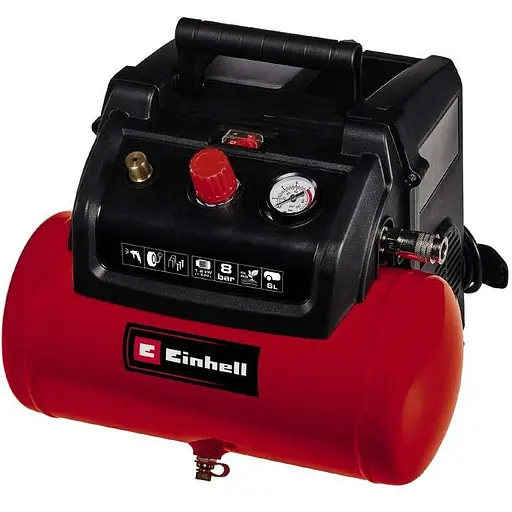 Компрессор воздушный Einhell TC-AC 190/6/8 OF безмасляный 1200 Вт (4020655)