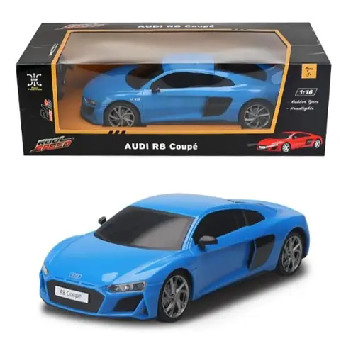 Машинка на радіокеруванні Kool Speed Audi R8 Coupe на батарейках, в асортименті (DHTRC10506GN) - фото 8