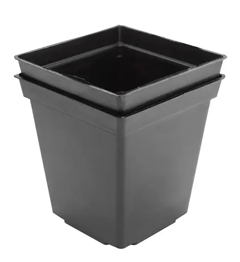 Горшок для рассады с толстой стенкой 0.5 л Черный 88165 - фото 5