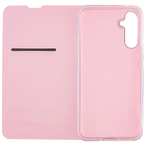 Чехол-книжка Getman кожаный Elegant PU для Samsung Galaxy A14 4G/5G Розовый - фото 3