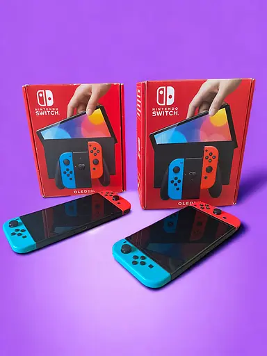 Ігрова приставка Nintendo Switch Oled повний комплект + гарантія - фото 3