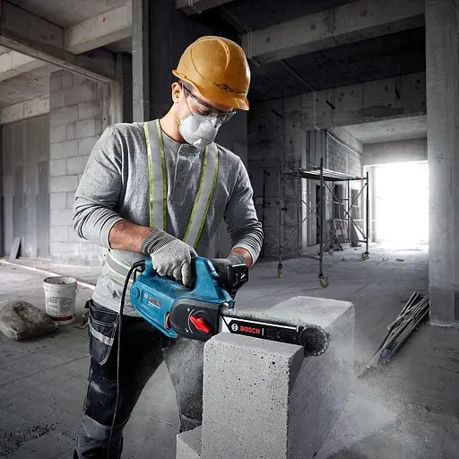 Пила для газобетонных блоков Bosch Professional GAC 250, 1200 Вт 330мм (0.601.2B6.020) - фото 9