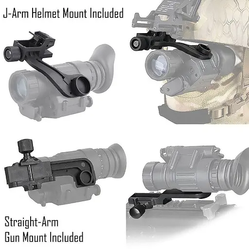 Монокуляр ночного видения PV-1011 (Digital PVS-14) + комплект креплений NVG - фото 7