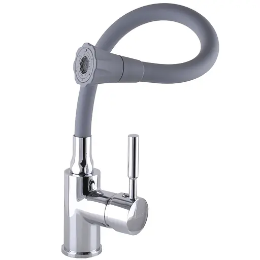 Змішувач для кухні Globus Lux Lazer GLLR-0203SA-G03 000025203 Сірий - фото 4