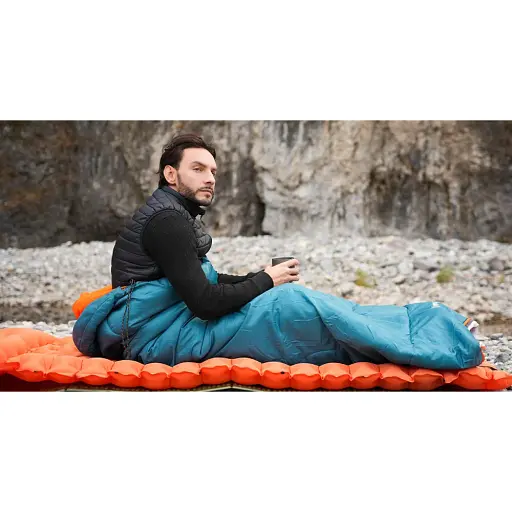 Спальный мешок KingCamp Tigris 250 Comf +12°C / Lim +7°C / Extr -3°C Peacockblue - фото 4