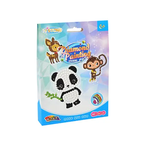 Дитяча алмазна мозаїка "Тварини" Bambi FG24030101B-1 фігурки-наліпки - фото 1