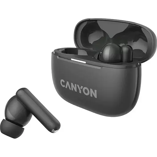 Навушники Canyon TWS headset OnGo TWS-10 ANC+ENC Grey (CNS-TWS10BK) - фото 5