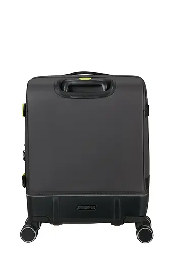 Валіза 55 См American Tourister URBAN TRACK BLACK/LIME 55x40x23 MD1*19209 - фото 3