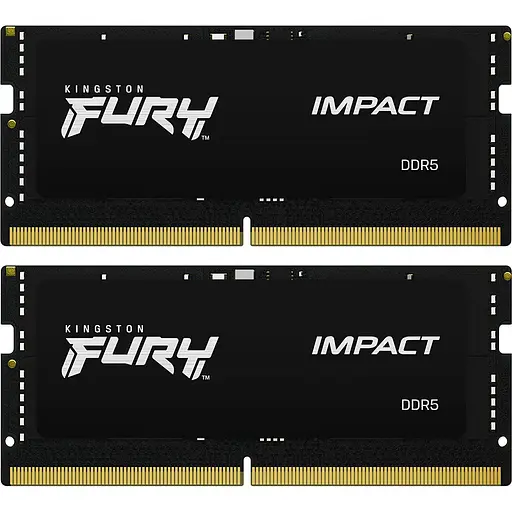 Модуль памяти DDR5 Kingston FURY Impact 2x32GB 5600MHz (KF556S40IBK2-64) [154335] - фото 1
