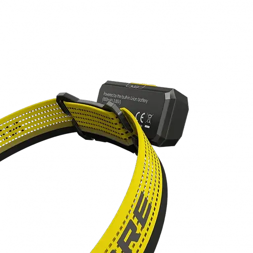 Налобний ліхтар Nitecore NU27 600лм 123м USB-C (10 режимів) біле + червоне світло (Чорний) - фото 3