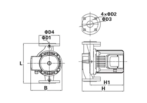 Циркуляционный насос Shimge XP50-12F-280 - фото 3
