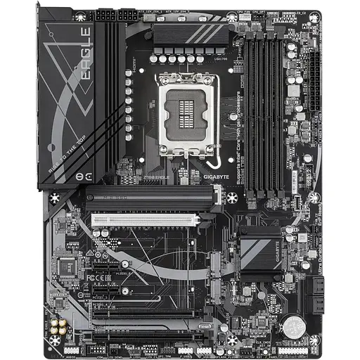 Материнська плата Gigabyte LGA1700, Z790 EAGLE, Z790, 4xDDR5, Int.Video(CPU), 4xSATA3, 3xM.2, 1xPCI-E 5.0 x16, 1xPCI-E 4.0 x16, 1xPCI-E 3.0 x16, 2xPCI-E 3.0 x1, Realtek 7.1, Realtek 2.5GbE, 9xUSB 3.2 / 6xUSB 2.0, HDMI/DP, ATX