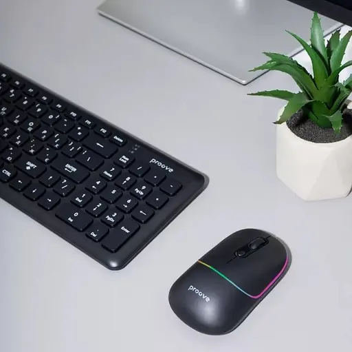 Бездротова миша на акумуляторі Proove Blink чорна - фото 4