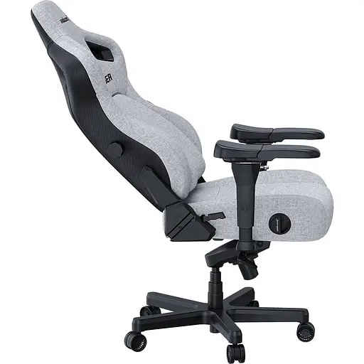 Игровое кресло Anda Seat Kaiser 4 Size L Grey Fabric (AD12YDDC-L-20-G-CF) - фото 3