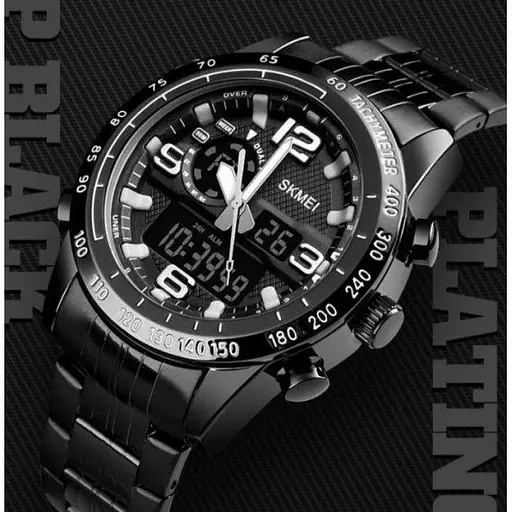 Мужские наручные часы Skmei Afrika 1453 Черный - фото 3