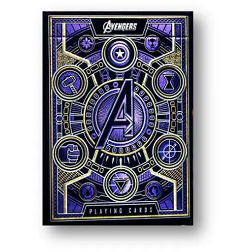 Карты игральные United States Playing Card Company Theory11 Avengers: Infinity Saga (violet) (PC_T11AISV) - фото 1