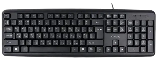 Клавіатура Vinga KB110BK Black