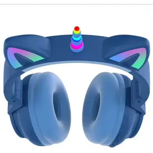Навушники Unicorn Bluetooth Stereo STN-27 LED blue - фото 3