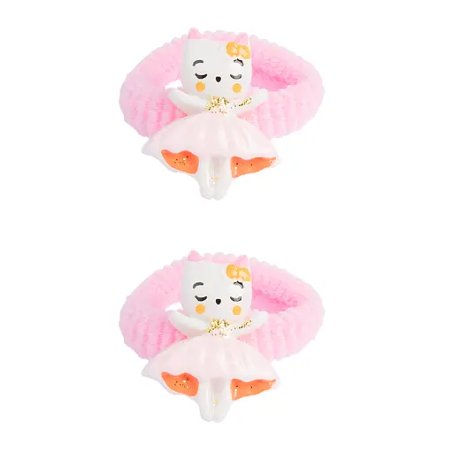 Зажим для волос Котики 4шт - фото 3