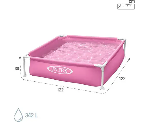 Басейн каркасний, 122x122x30 см, 337 л, 57172