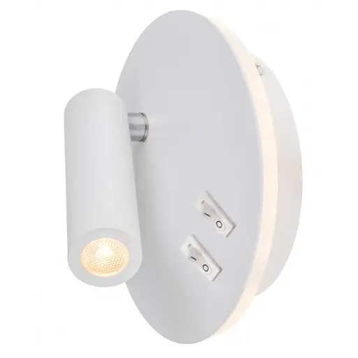 Подсветка настенная Brille AL-511/7W + 3W WH накладная LED - фото 11