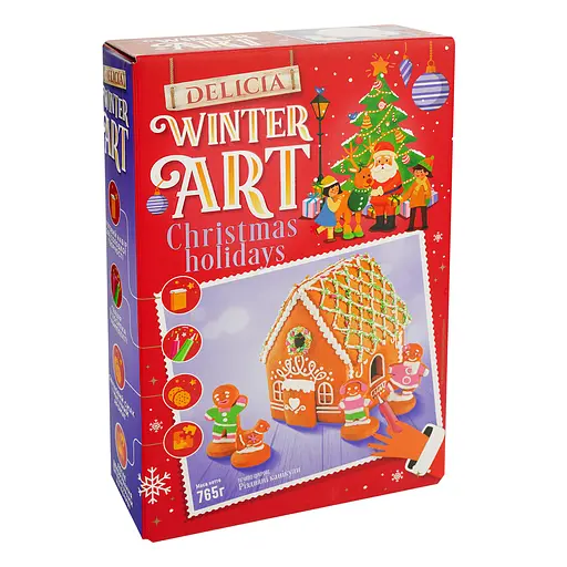 Печенье сахарное Delicia Рождественские каникулы 765 г