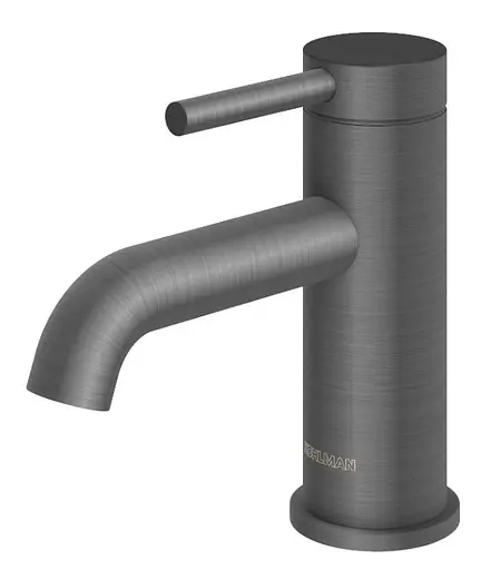 Змішувач для умивальника Kohlman Axel graphite низький QB100AG Графіт - фото 1