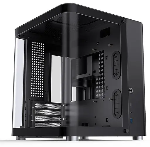 Корпус Jonsbo TK-1 Black (TK-1 Black) без блока питания - фото 2