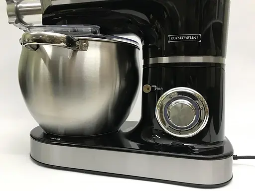 Кухонный комбайн тестомес блендер 3 в 1 Royalty Line RL-PKM-2200 Black - фото 5