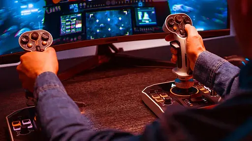 Джойстик ThrustMaster SOL-R 2 HOSAS PC (2960939) - фото 10