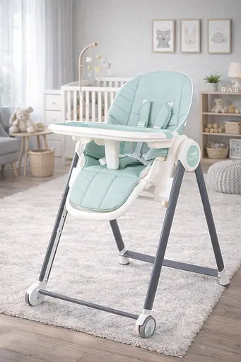 Стул для кормления ребенка FreeON 3 in 1 Oli Deluxe, фисташковый - фото 4