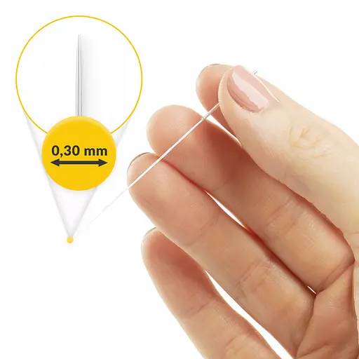 Голки акупунктурні 4FIZJO 0.3 х 60 мм з направляючою 100 шт (P-5905973405096) - фото 4