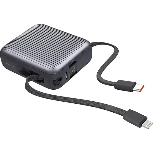 Внешний аккумулятор Proove Moon Rock 10000mAh 22.5W Gray (PBM122012105) [136804] - фото 2