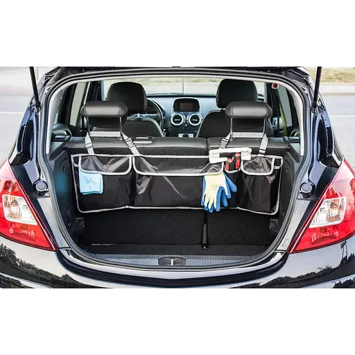 Сумка органайзер Poputchik Car Organizer в багажник на спинку сиденья 100x31 см - фото 3