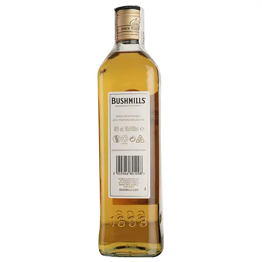 Упаковка виски Bushmills Original Irish Whiskey 40% 1.5 л (0.5 л x 3 шт.) - фото 3